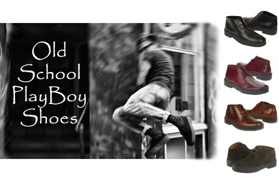Mens Oldschool Playboy Shoes