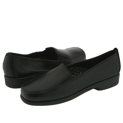 Hush Puppies Heaven Black Leather Women's Slip On H55540 - 69.99 ...